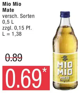 Marktkauf Mio Mio Mate 0,5 L Angebot