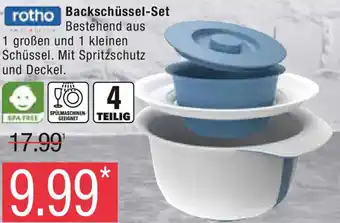 Marktkauf Rotho Backschüssel-Set Angebot