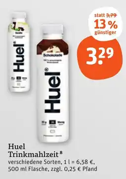 tegut Huel Trinkmahlzeit 500ml Angebot
