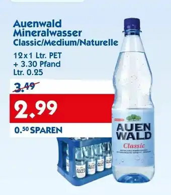 Hol'ab Getränkemarkt Auenwald Mineralwasser Classic/Medium/Naturelle 0.25 Ltr. Angebot