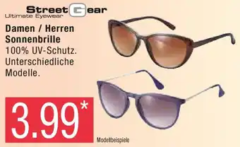 Marktkauf Street Gear Damen/Herren Sonnenbrille Angebot