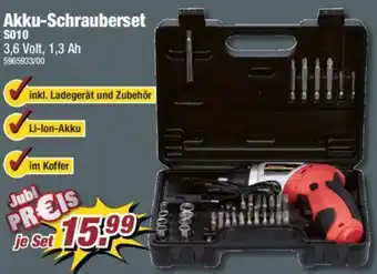 Poco Akku-Schrauberset S010 Angebot
