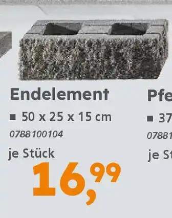 Globus Baumarkt Endelement Angebot