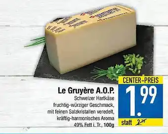 E-Center Le Gruyère AOP Angebot