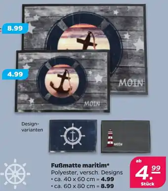NETTO Fußmatte maritim Angebot