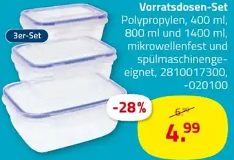 ROLLER Vorratsdosen-Set Angebot