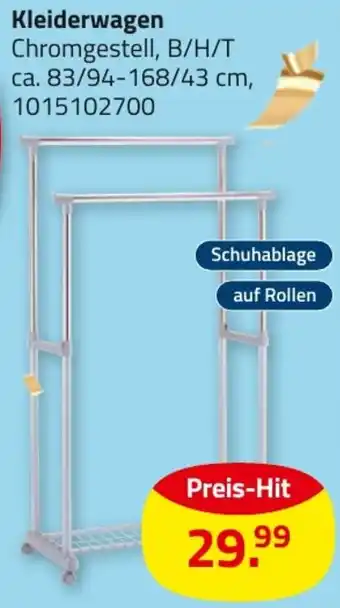 ROLLER Kleiderwagen Angebot