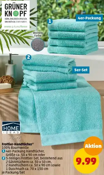 PENNY HOME IDEAS Living Frottier-Handtücher Angebot