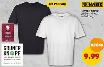 PENNY PUREWORK Herren T-Shirts Angebot