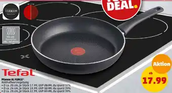 PENNY Tefal Pfanne XL FORCE Angebot