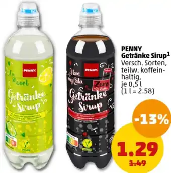 PENNY PENNY Getränke Sirup 0,5 L Angebot