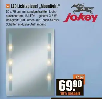 V Baumarkt jokey LED Lichtspiegel „Moonlight" Angebot