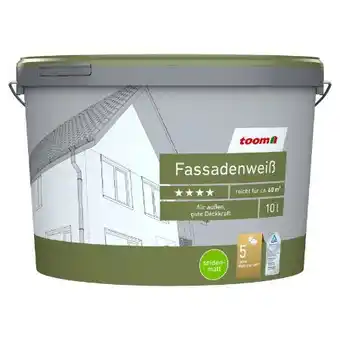 toom Baumarkt Fassadenweiss Angebot
