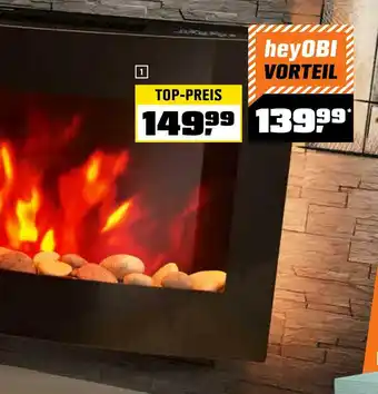 OBI Elektrokamin „davos“ Angebot