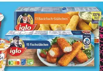 Lidl Iglo fisch- oder backfischstäbchen Angebot