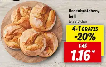 Lidl Rosenbrötchen Angebot