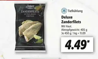 Lidl Deluxe zanderfilets Angebot