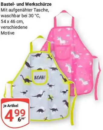 Globus Bastel und Werkschürze Angebot