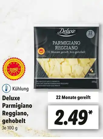 Lidl Deluxe parmigiano reggiano Angebot