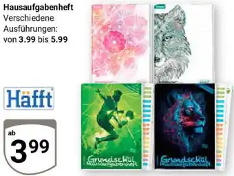 Globus Hafft Hausaufgabenheft Angebot