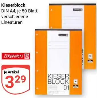 Globus BRUNNEN Kieserblock Angebot