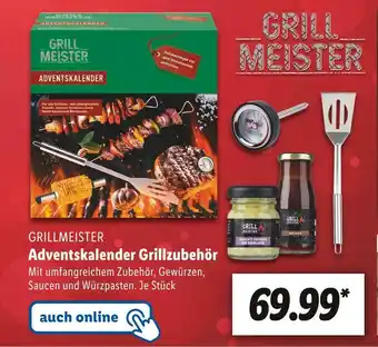 Lidl Grillmeister adventskalender grillzubehör Angebot