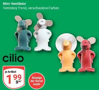 Globus Cilio Mini-Ventilator Angebot