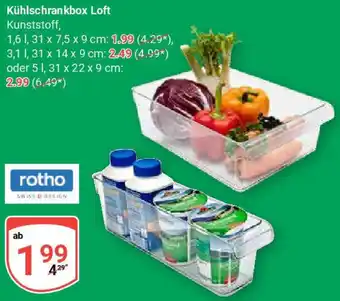 Globus Rotho Kühlschrankbox Loft Angebot