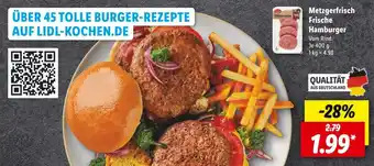 Lidl Metzgerfrisch frische hamburger Angebot