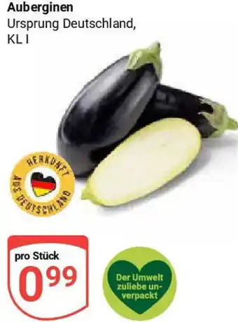 Globus Auberginen Angebot