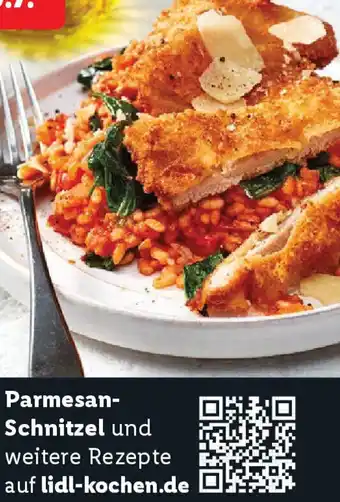 Lidl Parmesan- Schnitzel Angebot