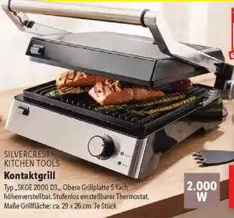 Lidl SILVERCREST KITCHEN TOOLS Kontaktgrill Angebot