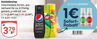 Globus Sodastream Getränkesirup Angebot