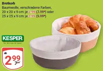 Globus Kesper Brotkorb Angebot