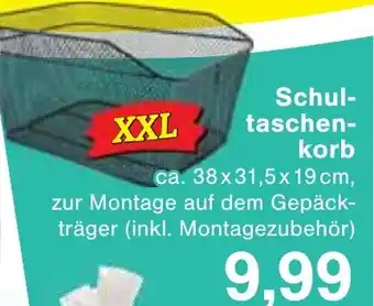 Wiglo Wunderland Schultaschenkorb Angebot