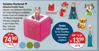 V Markt tonies Toniebox Starterset inklusive Kreativ-Tonie Angebot