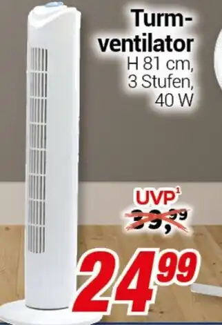 CENTERSHOP Turm- ventilator Angebot