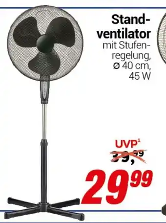 CENTERSHOP Stand- ventilator Angebot