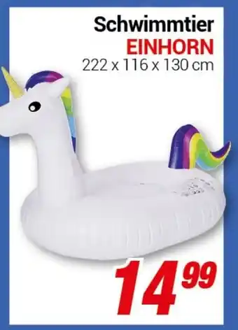 CENTERSHOP Schwimmtier EINHORN Angebot