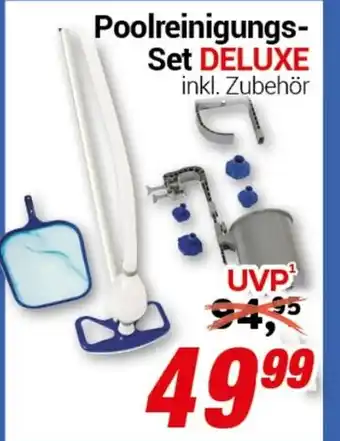 CENTERSHOP Poolreinigungs- Set DELUXE Angebot