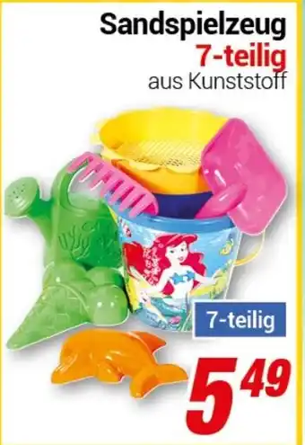 CENTERSHOP Sandspielzeug 7-teilig Angebot