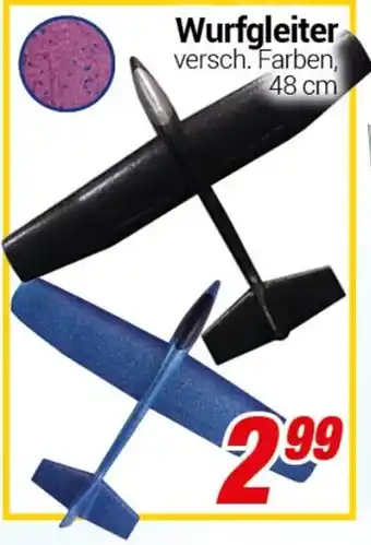 CENTERSHOP Wurfgleiter Angebot