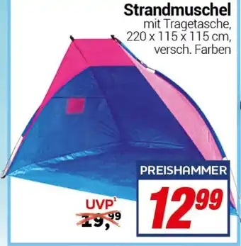 CENTERSHOP Strandmuschel Angebot