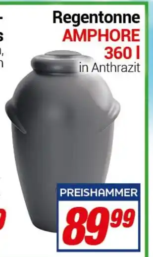 CENTERSHOP Regentonne AMPHORE Angebot