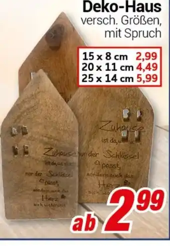 CENTERSHOP Deko-Haus Angebot