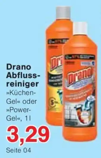 Jawoll Drano Abfluss- reiniger Angebot