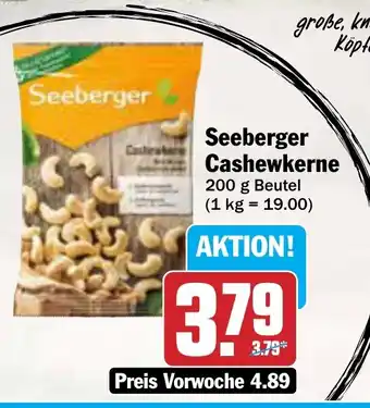 AEZ Seeberger Cashewkerne Angebot