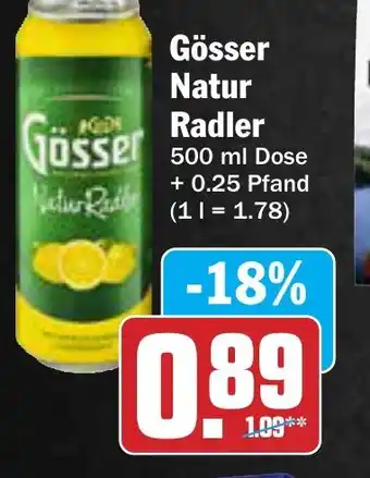 AEZ Gösser Natur Radler Angebot