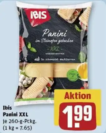 REWE Ibis Panini XXL 260 g Pckg. Angebot