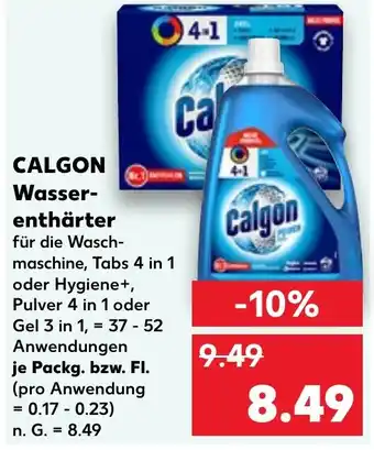 Kaufland CALGON Wasser- enthärter Angebot
